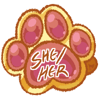 Pronoun Pin [She/Her]